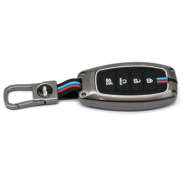 Car Metal Key Cover For Hyundai Verna