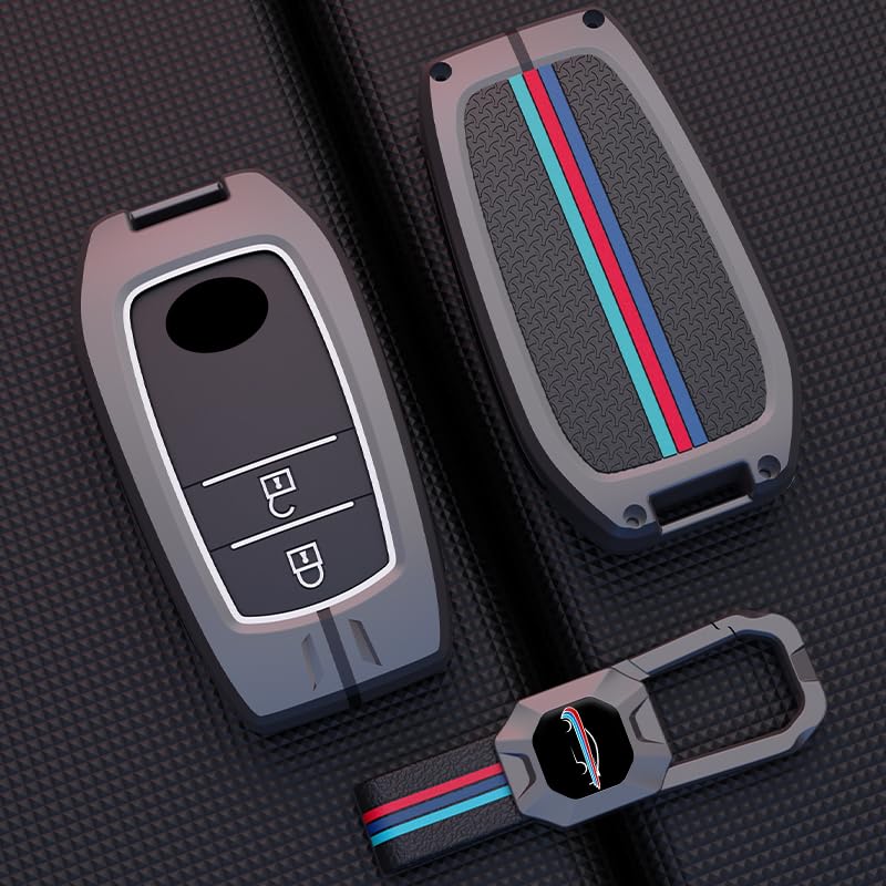 Car Metal Key Cover For Toyota Innova Crysta, Hilux