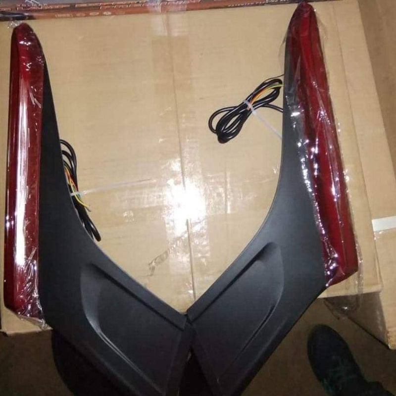 Car Rear LED DRL Reflector Pillar Light with Running Indiator for Swift 2018 Onwards (Set of 2 Pcs)