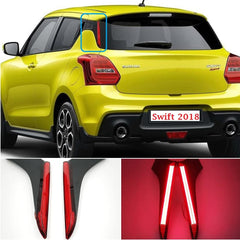 Car Rear LED DRL Reflector Pillar Light with Running Indiator for Swift 2018 Onwards (Set of 2 Pcs)