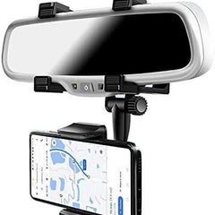 Car Rearview Mirror Holder Phone Bracket Car Phone Holder 360 Rotation for Universal Smart Phone Holder