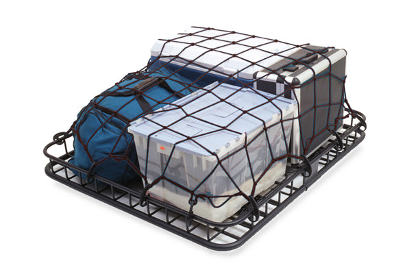 Car Roof Tray Platform Rack Carry Box Luggage Carrier Basket Secure Cargo Net 110 X 110