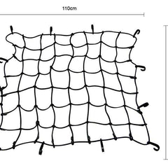 Car Roof Tray Platform Rack Carry Box Luggage Carrier Basket Secure Cargo Net 110 X 110