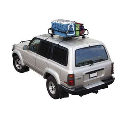 Car Roof Tray Platform Rack Carry Box Luggage Carrier Basket Secure Cargo Net 110 X 110