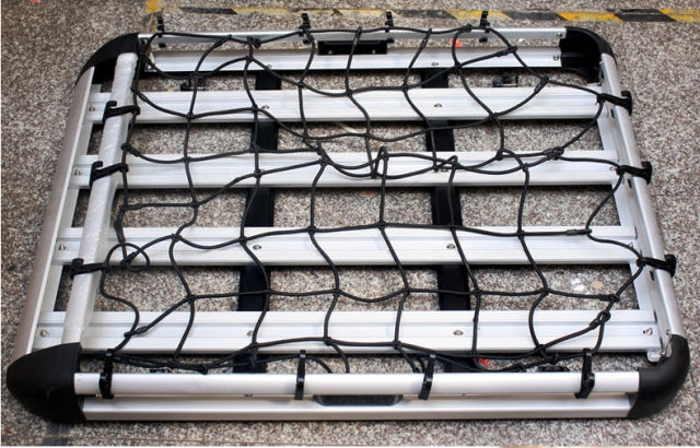 Car Roof Tray Platform Rack Carry Box Luggage Carrier Basket Secure Cargo Net 110 X 110