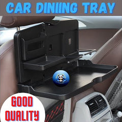 Car Seat Foldable Table Tray Backseat Food /Meal Organizer Foldable Self Hanging Dining Table