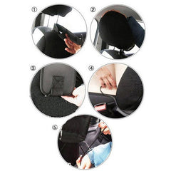 Black Car Seat Side Storage Organizer Interior Multi-Use Bag