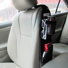 Black Car Seat Side Storage Organizer Interior Multi-Use Bag