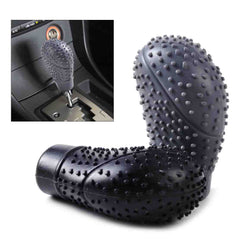 Car Silicone 5 Speed Oval Gear Stick Shift Knob Boots Cover Universal Nonslip Protector