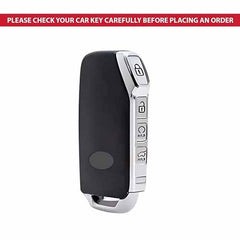 Car Smart Key Metal Key Cover Shell For KIA Seltos and Sonet