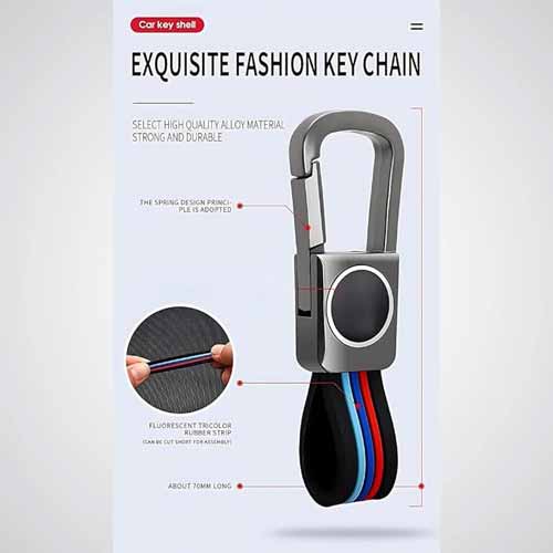 Car Smart Key Metal Key Cover Shell For KIA Seltos and Sonet