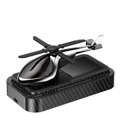 Car Solar Helicopter Shape Car Aromatherapy Perfume  Energy Saving Luxury Room Office Bathroom Air Freshener