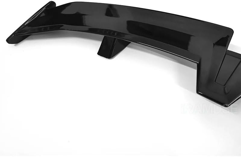 Car Spoiler Wing Rear Wing Sedan Type ABS Material Tail Fin Black Spoiler Rear Trunk Spoiler Wing