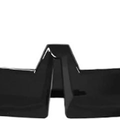 Car Spoiler Wing Rear Wing Sedan Type ABS Material Tail Fin Black Spoiler Rear Trunk Spoiler Wing