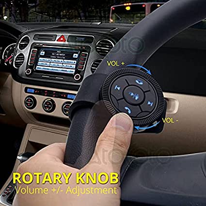 Car Steering Wheel Control DVD Button Universal Wireless Android GPS Navigation Car Steering Wheel Remote Control Buttons (05)