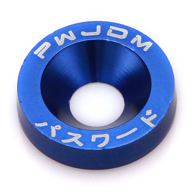 Car Universal Screw Washer Car Fender M6 Bolt Screw+Bumper Washer JDM 10pcs