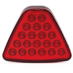 Car Warning Light LED Flash Strobe Lamps Motorcycle Tail Light Auto Brake Light Red Car-styling Triangle Reversing Lamp 20 LED