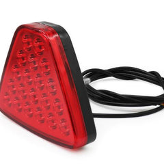 Car Warning Light LED Flash Strobe Lamps Motorcycle Tail Light Auto Brake Light Red Car-styling Triangle Reversing Lamp 20 LED