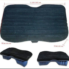 Light Grey Multifunctional Inflatable Car Bed Mattress with Two Air Pillows, Car Air Pump and Repair Kit