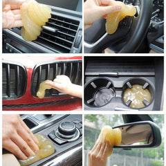 Car Super Clean Magical Dust Removal Compound Glue Gel Sticker