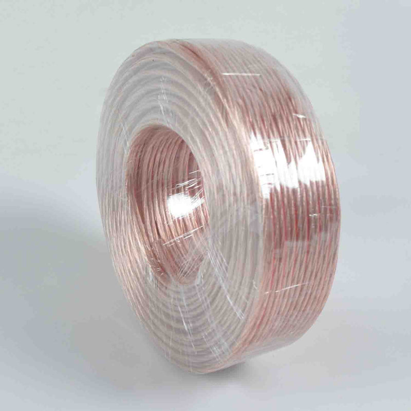 100m 2x0.5mm Loud Speaker Flexible Free OFC Cable Wire Quality HiFi