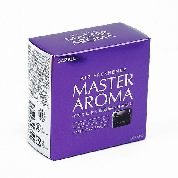 CARALL MASTER AROMA - MELLOW SWEET - CAR AIR FRESHENER FRAGRANCE PERFUME