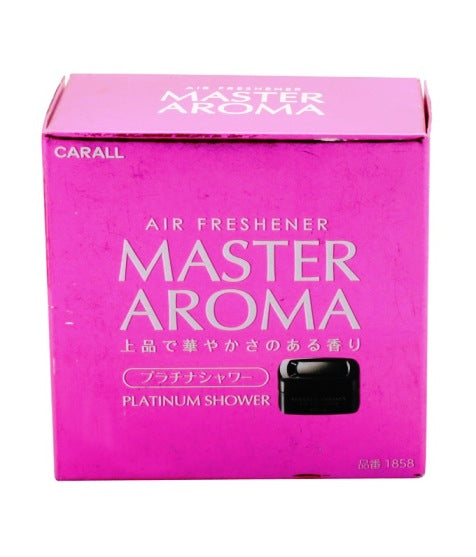 CARALL MASTER AROMA - PLATINUM SHOWER - CAR AIR FRESHENER FRAGRANCE PERFUME