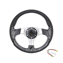 Carbon Black Round Car 