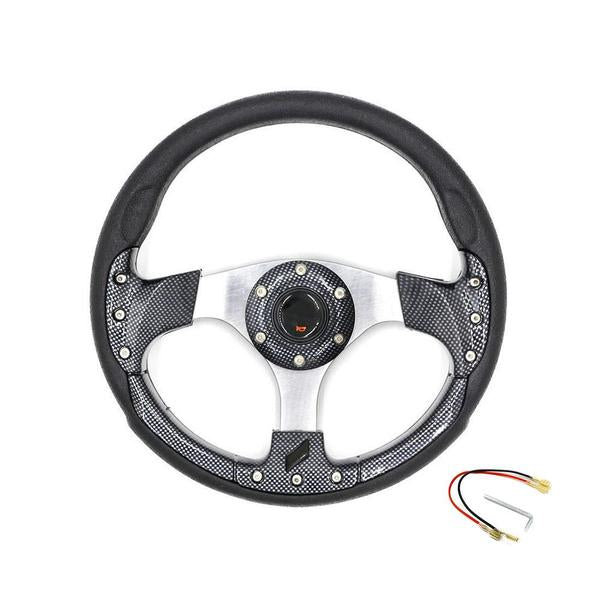 Carbon Black Round Car 