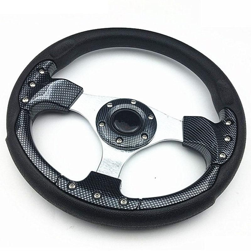 Carbon Black Round Car 