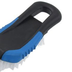 Blue Nonslip Black Rubber Grip Car Vehicle Washing Cleaning Brush