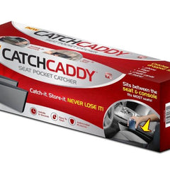 2pcs Catch Caddy Car Seat Catcher, Car Organizer Beige Color