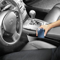 2pcs Catch Caddy Car Seat Catcher Car Organizer Black Color