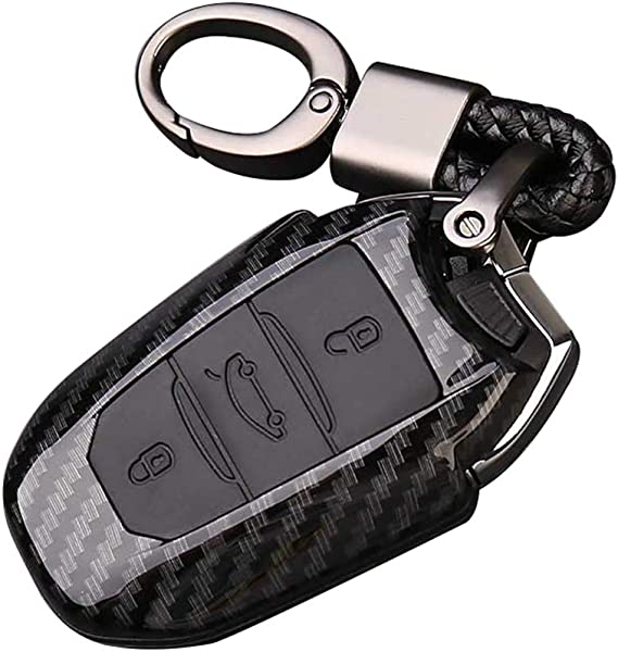 Citroen C5 Air Cross 3 Button Smart Key Cover Case With Keychain
