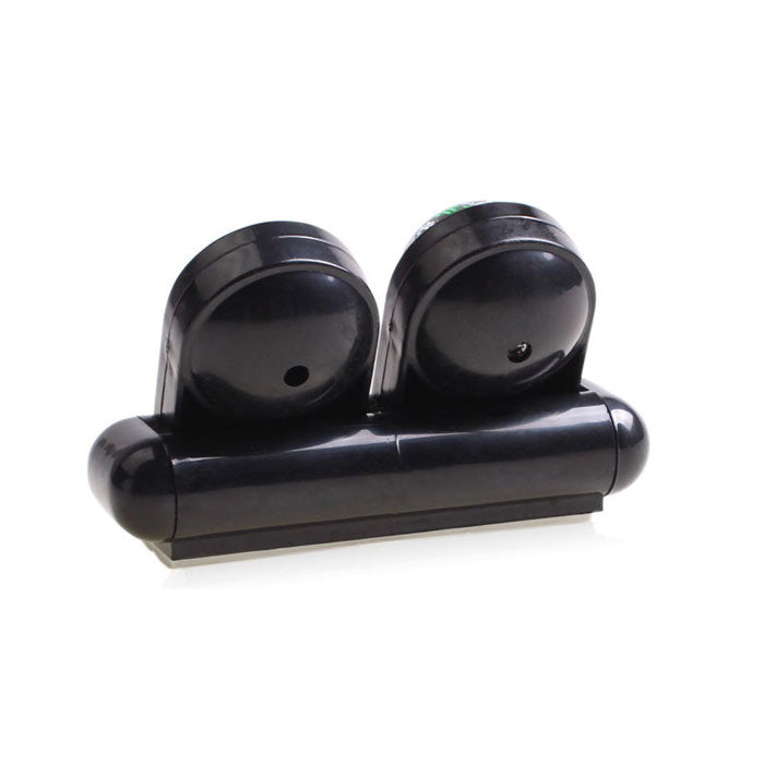 Car Adjustable Dashboard Compass Temperature Gauge with Adhesive Tape