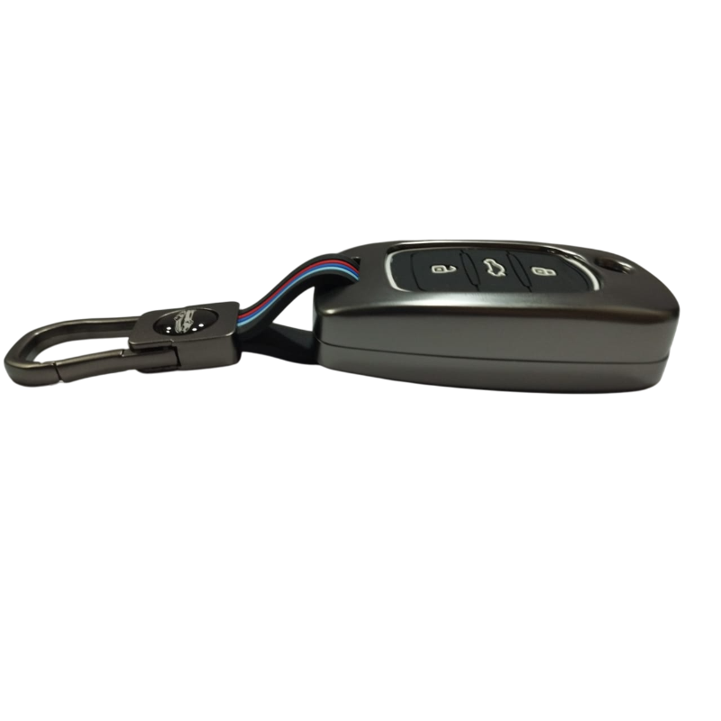 3 Button Flip Key Metal Key Cover For MG Hector