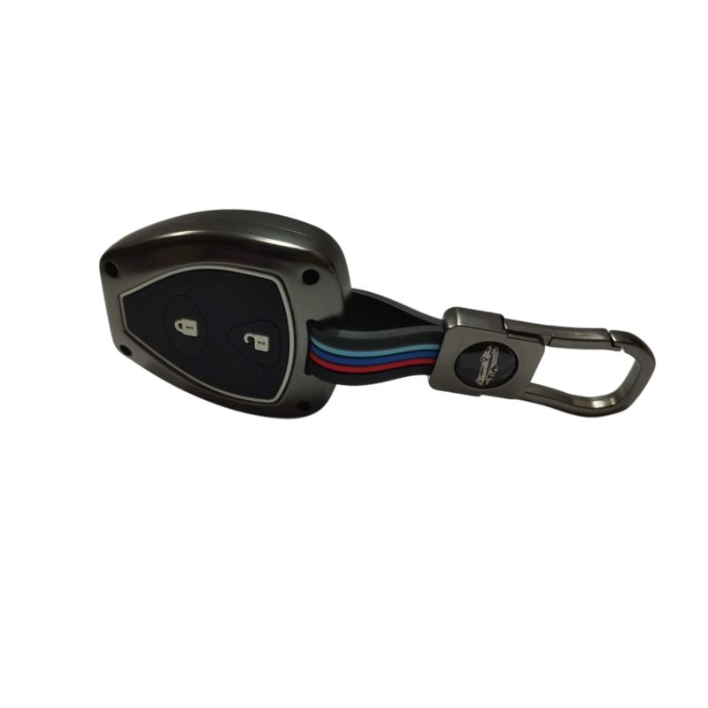 2 Button Metal Key Cover For Toyota Innova Fortuner