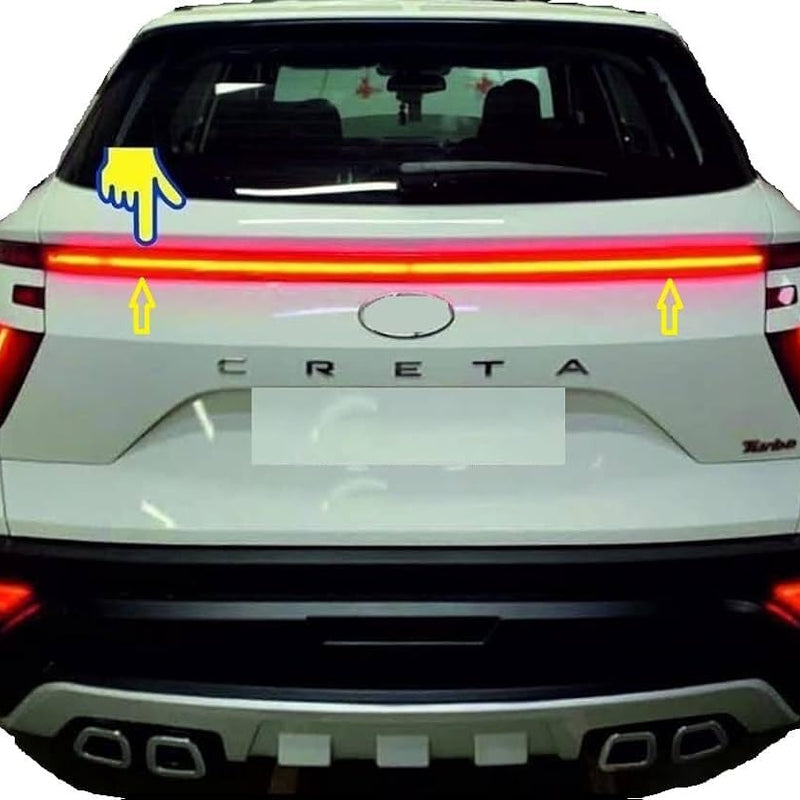 Creta LED Tail Light Kit for 2020 Onwards, Rear Dicky Boot Light, MATRIX Indicator