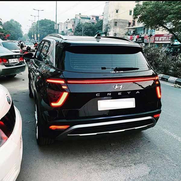 Creta LED Tail Light Kit for 2020 Onwards, Rear Dicky Boot Light, MATRIX Indicator