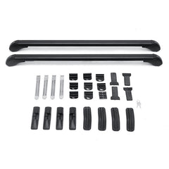 Universal Aluminum 100cms Car Top Luggage Roof Rack Cross Bar Carrier Adjustable Window Frame