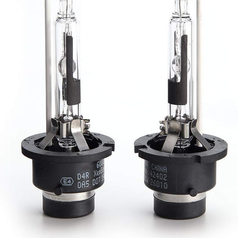 2pcs D4R HID Bulbs 35W 6000K Diamond White Xenon HID Headlight Bulb