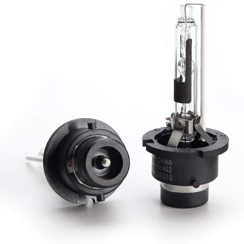 2pcs D4R HID Bulbs 35W 6000K Diamond White Xenon HID Headlight Bulb