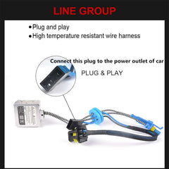 2Pcs D5S 35W 5500K Xenon HID Headlight Bulbs Car Driving Light Replacement Lamp