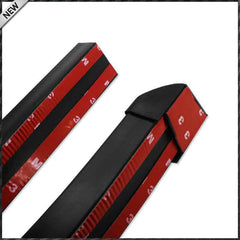 Samurai 4.9Ft/1.5M x 45MM Universal Carbon Fiber Car Rear Roof Trunk Spoiler Wing Lip Sticker