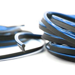 Blue 5M Edge Gap Interior Line Moulding Trim Molding Strip Decor For Car