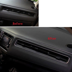 Blue 5M Edge Gap Interior Line Moulding Trim Molding Strip Decor For Car