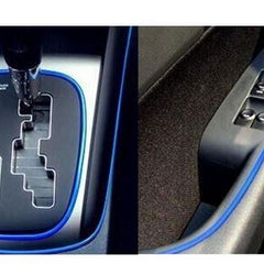 2M Car Decoration Sticker Thread Stickers Auto Car Indoor Decal sticker (Blue)