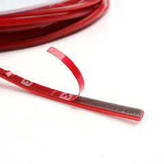 2M Car Decoration Sticker Thread Stickers Auto Car Indoor Decal sticker (Red)