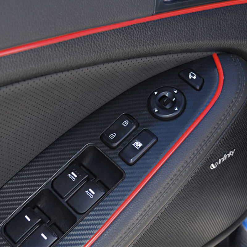 2M Car Decoration Sticker Thread Stickers Auto Car Indoor Decal sticker (Blue)