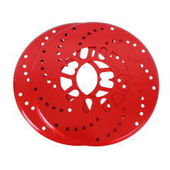 2X Red Universal Auto Car Wheel Decorative Brakes Disc Brake Racing Cover 10.2